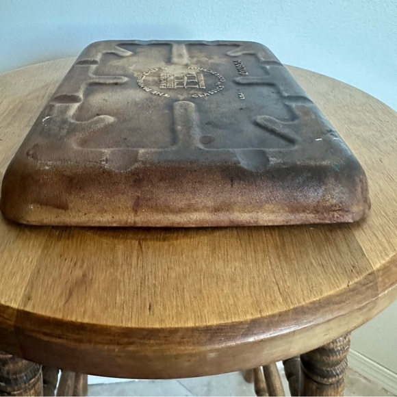 SOLD-Pampered Chef Family Heritage Stoneware 9x7 Inch Small Bar Pan Toaster Oven - Picture 6 of 9